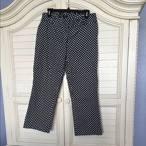 Black and White Polka Dot Pants